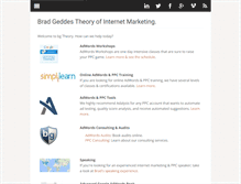 Tablet Screenshot of bgtheory.com